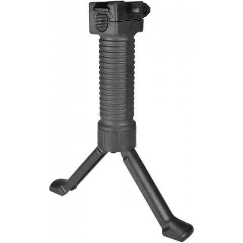 Sentinel Gears Quick Deploy Tactical Bipod Foregrip - BLACK