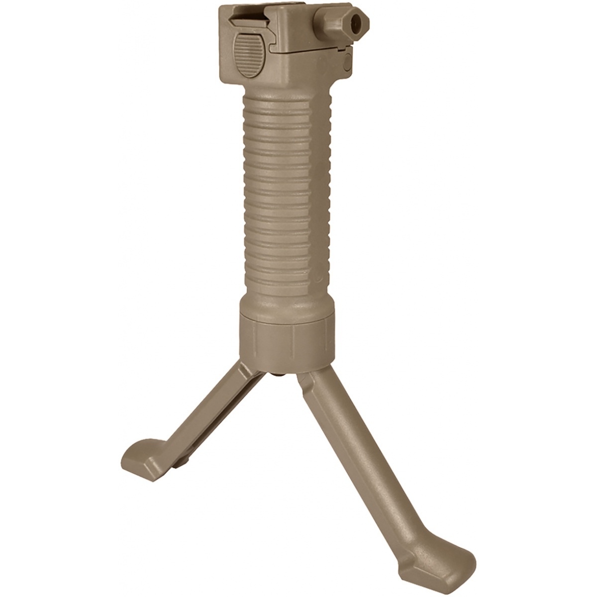 Sentinel Gears Quick Deploy Tactical Bipod Foregrip TAN Airsoft