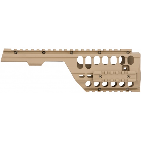 Sentinel Gears Rail System for M5 Series AEGs - TAN