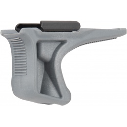 Sentinel Gears Low Profile Angled Grip w/ 20mm Rail Mount - GRAY