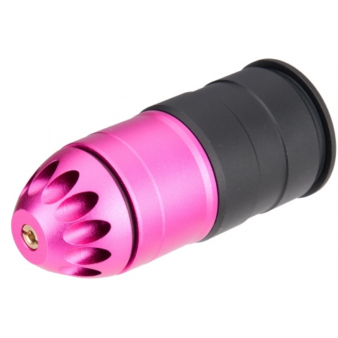 Sentinel Gears 72rd Grenade Shell for 40mm Airsoft Grenade Launchers - BLACK / PINK