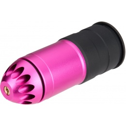 Sentinel Gears 120rd Grenade Shell for 40mm Airsoft Grenade Launchers - BLACK / PINK