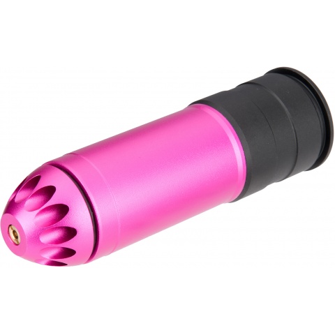 Sentinel Gears 168rd Grenade Shell for 40mm Airsoft Grenade Launchers - BLACK / PINK