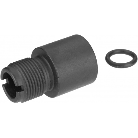Sentinel Gears 14mm Counter-Clockwise to Clockwise Barrel Adapter - BLACK