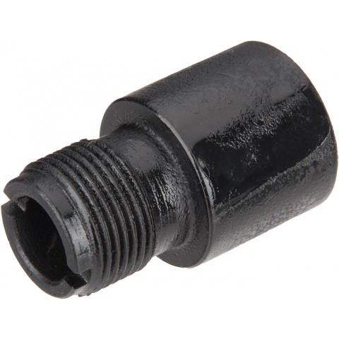 Sentinel Gears 14mm Clockwise to Counter-Clockwise Barrel Adapter - BLACK