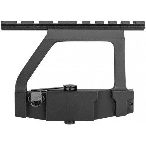 Sentinel Gears Quick-Detach AK Side Mouting Optics Rail - BLACK