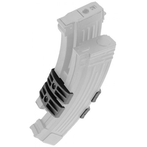 Sentinel Gears Dual Magazine Coupler for AK Airsoft Rifle Magazines - BLACK
