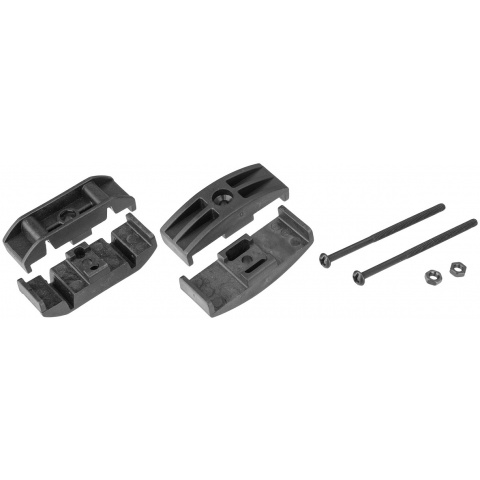 Sentinel Gears Dual Magazine Coupler for AK Airsoft Rifle Magazines - BLACK