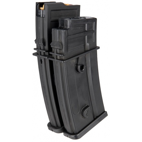 Sentinel Gears 1000rd Electric Auto-Winding Dual Magazine for R36 AEGs - BLACK
