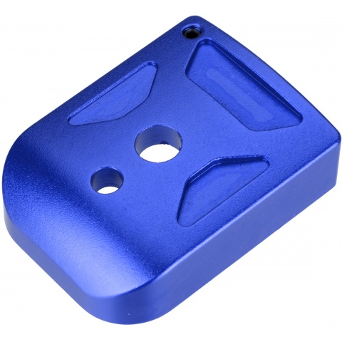 5KU Aluminum Hi-Capa Mag Base Cover (Type 1) - BLUE