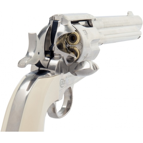 Umarex Colt Peacemaker CO2 BB Air Pistol Revolver - SILVER