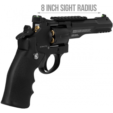 Umarex Smith & Wesson 327 TRR8 CO2 Airgun Revolver - BLACK