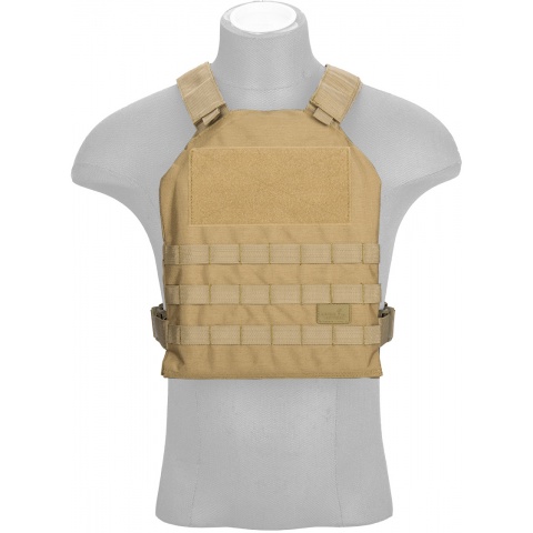 Lancer Tactical Standard Issue 1000D Nylon Tactical Vest (Khaki)