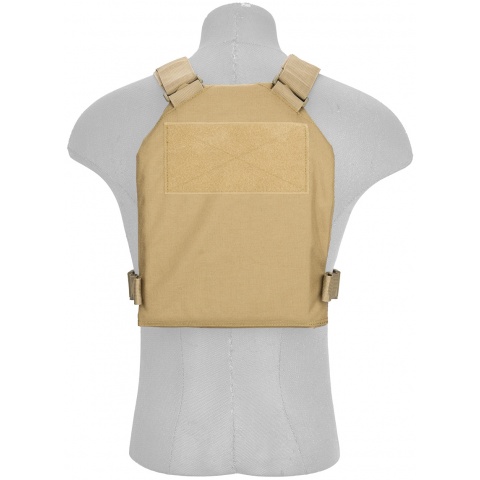 Lancer Tactical Standard Issue 1000D Nylon Tactical Vest (Khaki)