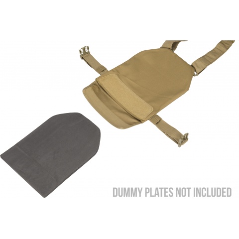 Lancer Tactical Standard Issue 1000D Nylon Tactical Vest (Khaki)