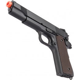 Double Bell M1911 GBB Airsoft Pistol Type 2 (Low Velocity) - BLACK