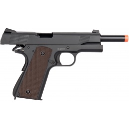 Double Bell M1911 GBB Airsoft Pistol Type 2 (Low Velocity) - BLACK