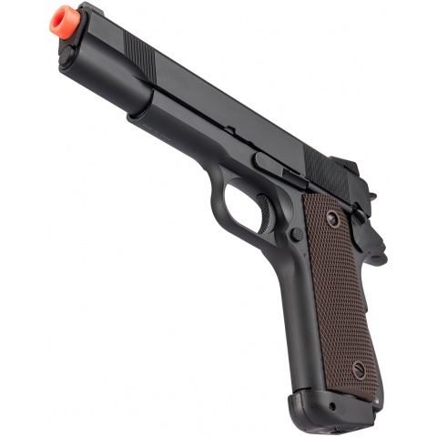 Double Bell M1911 CO2 Airsoft Pistol Type 2 (High Velocity) - BLACK