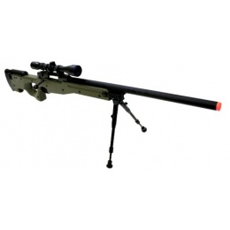 WellFire MK96 AWP Bolt Action Airsoft Sniper Rifle - OD GREEN
