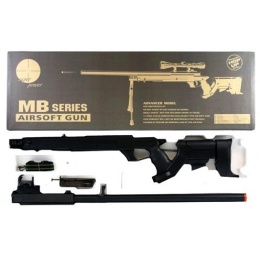 425 FPS WellFire SR22 Full Metal Bolt Action Type 22 Sniper Rifle