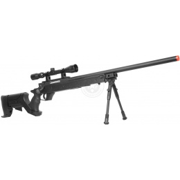 WellFire SR22 Bolt Action Type 22 Sniper Rifle w/ Scope and Bipod