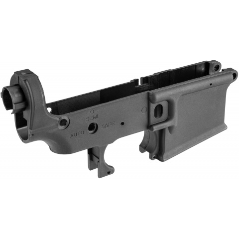 Lancer Tactical M4 Gen-2 Polymer Lower Receiver Body - BLACK