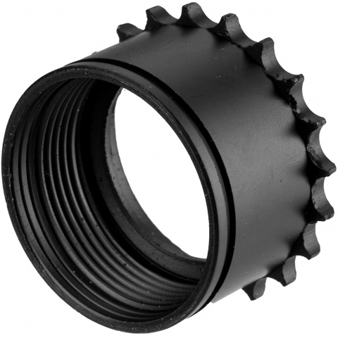 Lancer Tactical M4 Gen-2 Steel Barrel Nut - BLACK