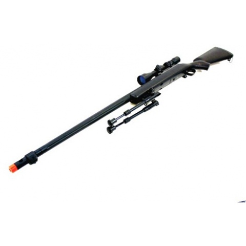 WellFire VSR-10 Bolt Action Airsoft Sniper Rifle w/ Scope & Bipod