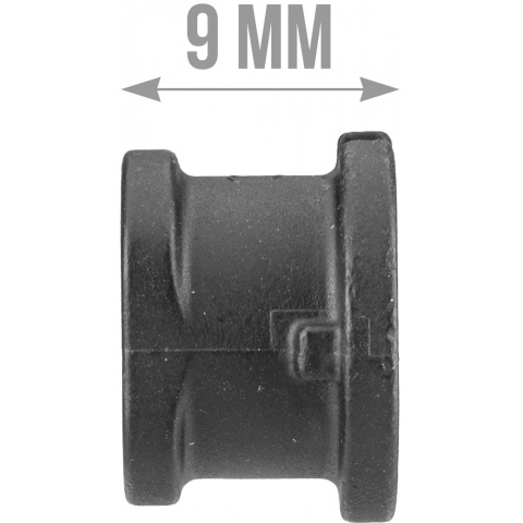 ARES 14mm Counter Clockwise VZ58 Flash Hider - BLACK