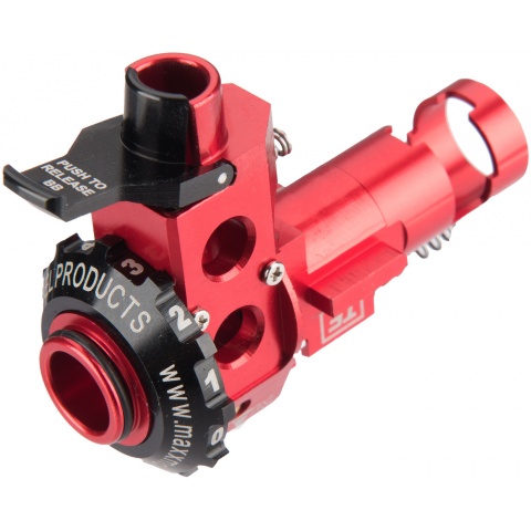 Maxx Model CNC Aluminum Hop-Up Chamber TE PRO - RED