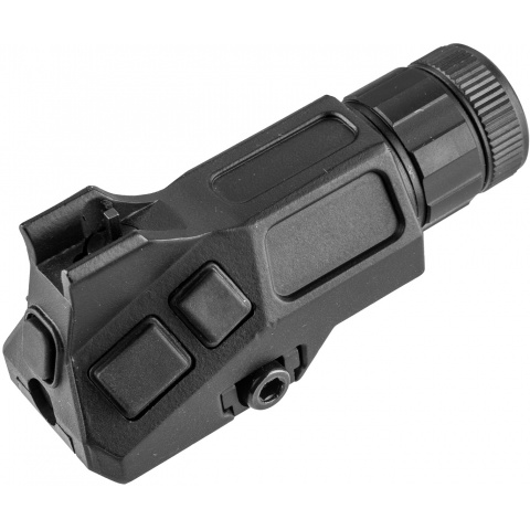 NcStar Green Laser with A2 Iron Front Sight Post - BLACK