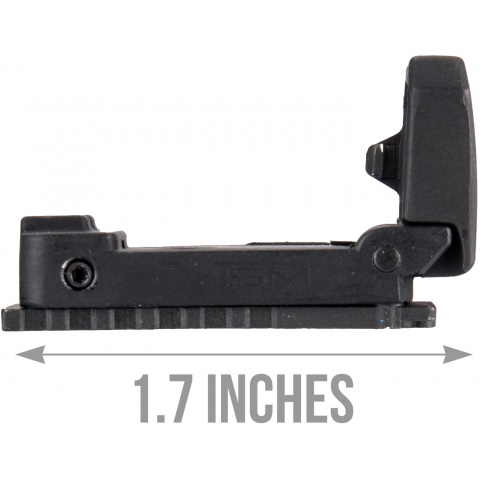 NcStar Flipdot Folding Pistol Dot Sight -  BLACK