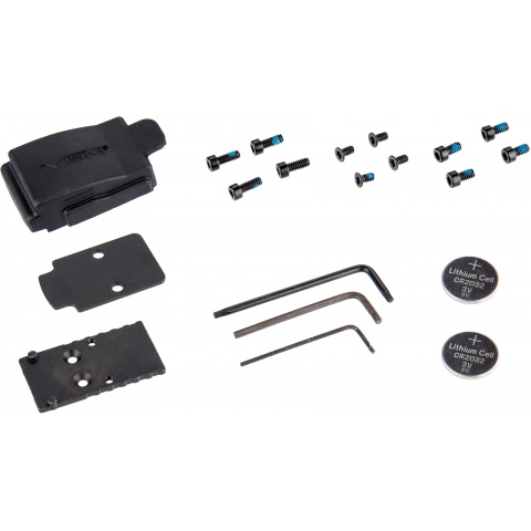 NcStar Flipdot Folding Pistol Dot Sight -  BLACK