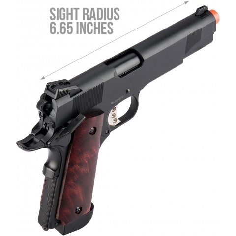 Double Bell M1911A1 CO2 Blowback Airsoft Pistol (High Velocity)