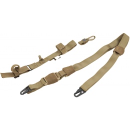 Flyye Industries 1000D Nylon Tactical Three Point Sling - COYOTE BROWN