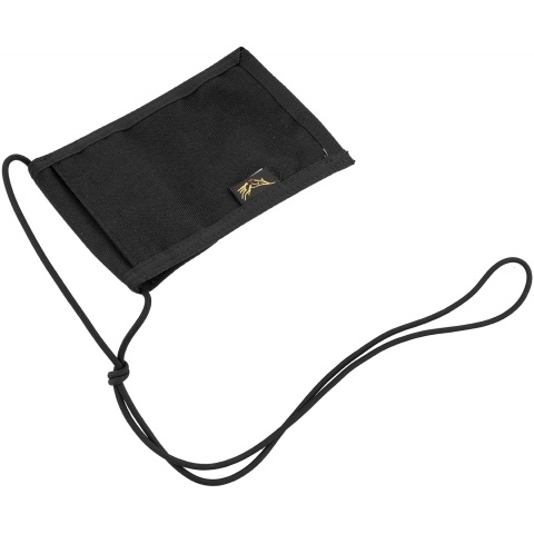 Flyye Industries Neck Identification Storage Wallet - BLACK