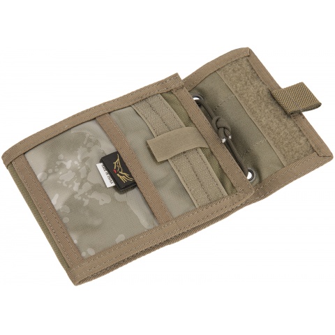 Flyye Industries Versatile Identification Storage Wallet - RANGER GREEN