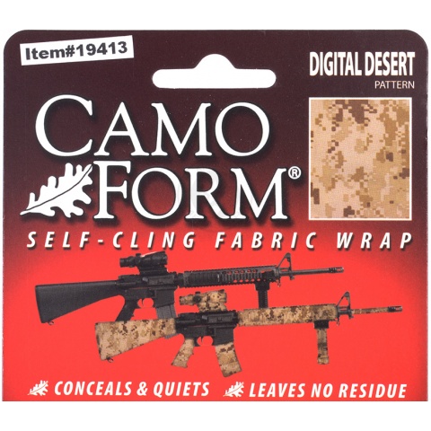 McNETT Airsoft Protective Camouflage Fabric Wrap - Digital Desert Camo