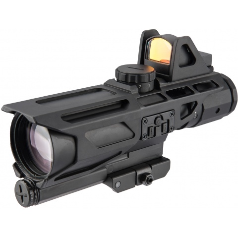 NcStar Gen 3 Ultimate Sighting System 3-9X40 Scope w/ Red Dot - BLACK