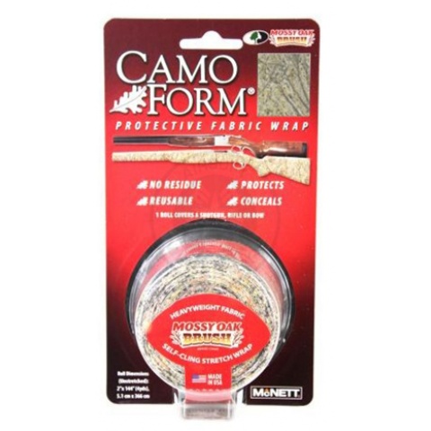 McNETT Camo Form Protective Camouflage Fabric Wrap - Brush Camo