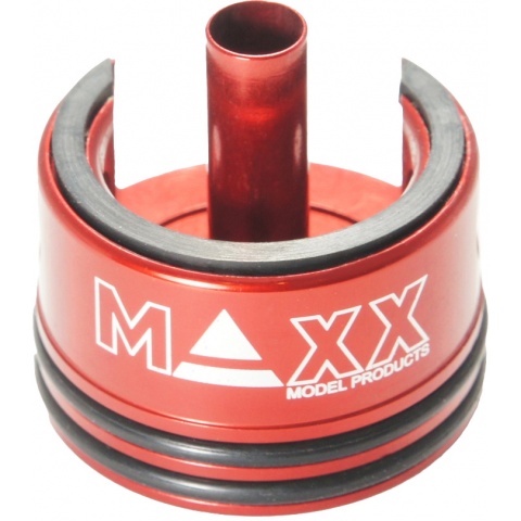 Maxx Model Aluminum Double Airseal & Damper AEG Cylinder Head - RED