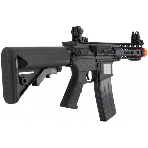 Valken Alloy Series MK.I Carbine 7-Inch Keymod Airsoft Rifle - BLACK