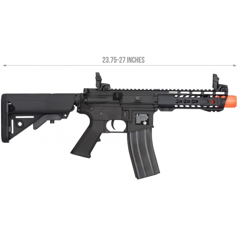 Valken Alloy Series MK.I Carbine 7-Inch Keymod Airsoft Rifle - BLACK