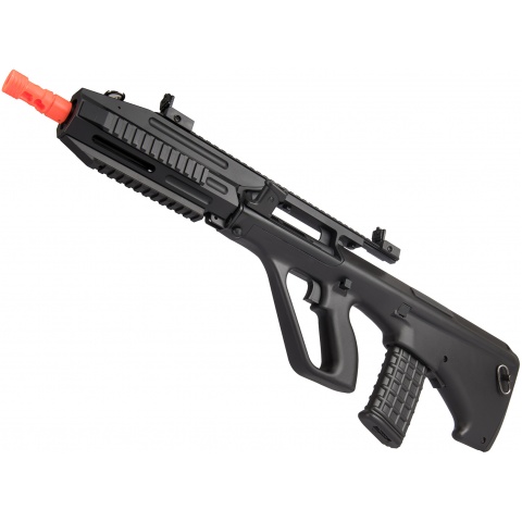 JG AUG A3 Rifle Quad RIS AEG Airsoft Rifle - BLACK