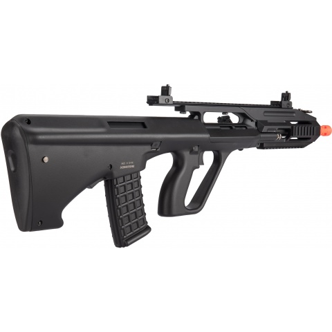 JG AUG A3 Rifle Quad RIS AEG Airsoft Rifle - BLACK
