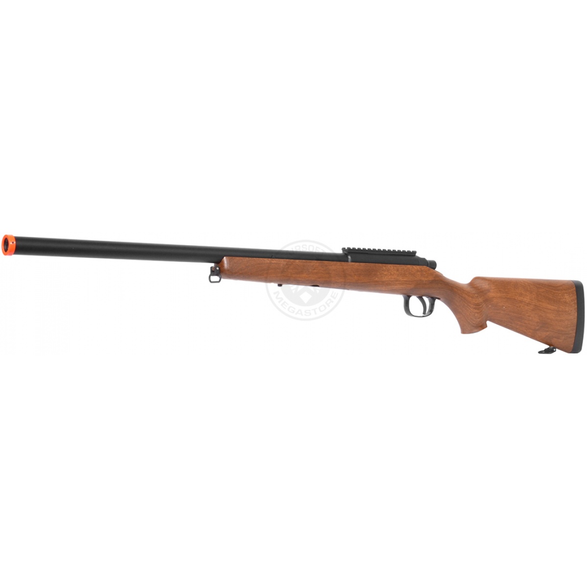 Wood Color Well VSR-10 Bolt Action Airsoft 500 FPS w X9 Magnify