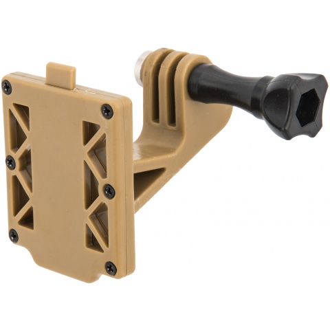 AMA Gopro Attachment for Tactical Helmet Shrouds - TAN