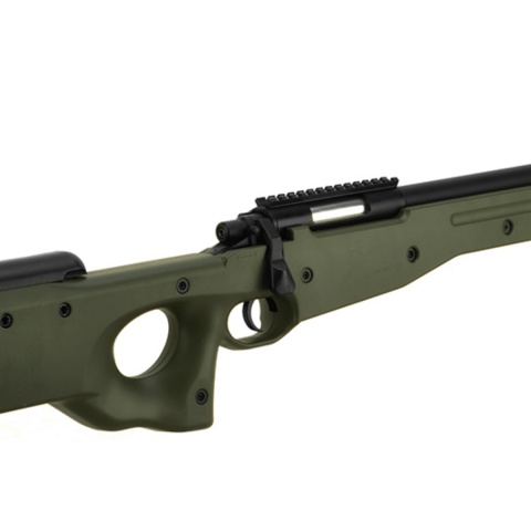 445 FPS AGM Metal Bolt Action MK96 Airsoft Sniper Rifle - OD Green