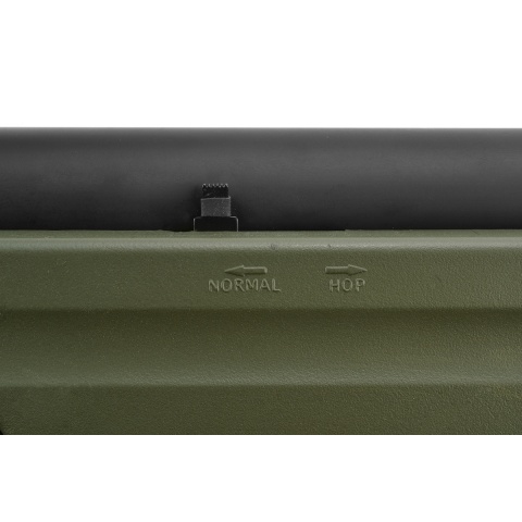 445 FPS AGM Metal Bolt Action MK96 Airsoft Sniper Rifle - OD Green