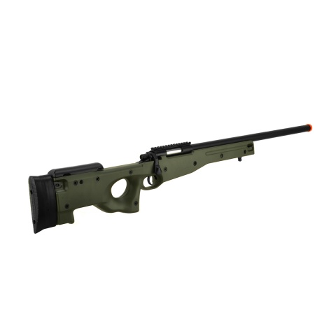 445 FPS AGM Metal Bolt Action MK96 Airsoft Sniper Rifle - OD Green